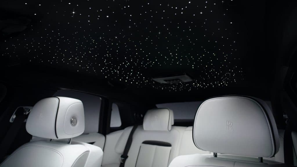 Fibre optic starlight headliner installation